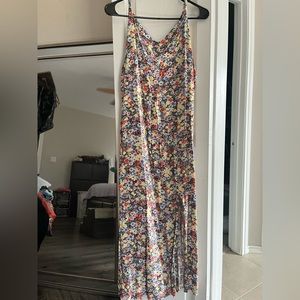 Midi floral dress